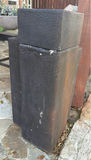 Concrete textured outdoor water fountain, - thumbnail 4 of 4