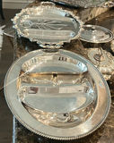 Assorted Silver Serving Platters - thumbnail 1 of 4