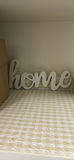 Decorative Home Sign, Metal Chain and Hardware, Iron with Folded Ironing Pad, Three LED Candles, and Ceramic Box - thumbnail 1 of 5