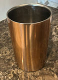 Copper Wine Chiller, Copper Bowl, and Three Handled Perforated Bowls - thumbnail 1 of 7