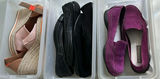 Assorted Women's Shoes Including Flats, Loafers, and Wedge Sandals - thumbnail 1 of 9