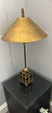 Two Table Lamps with Distinct Bases and Shades - thumbnail 1 of 7