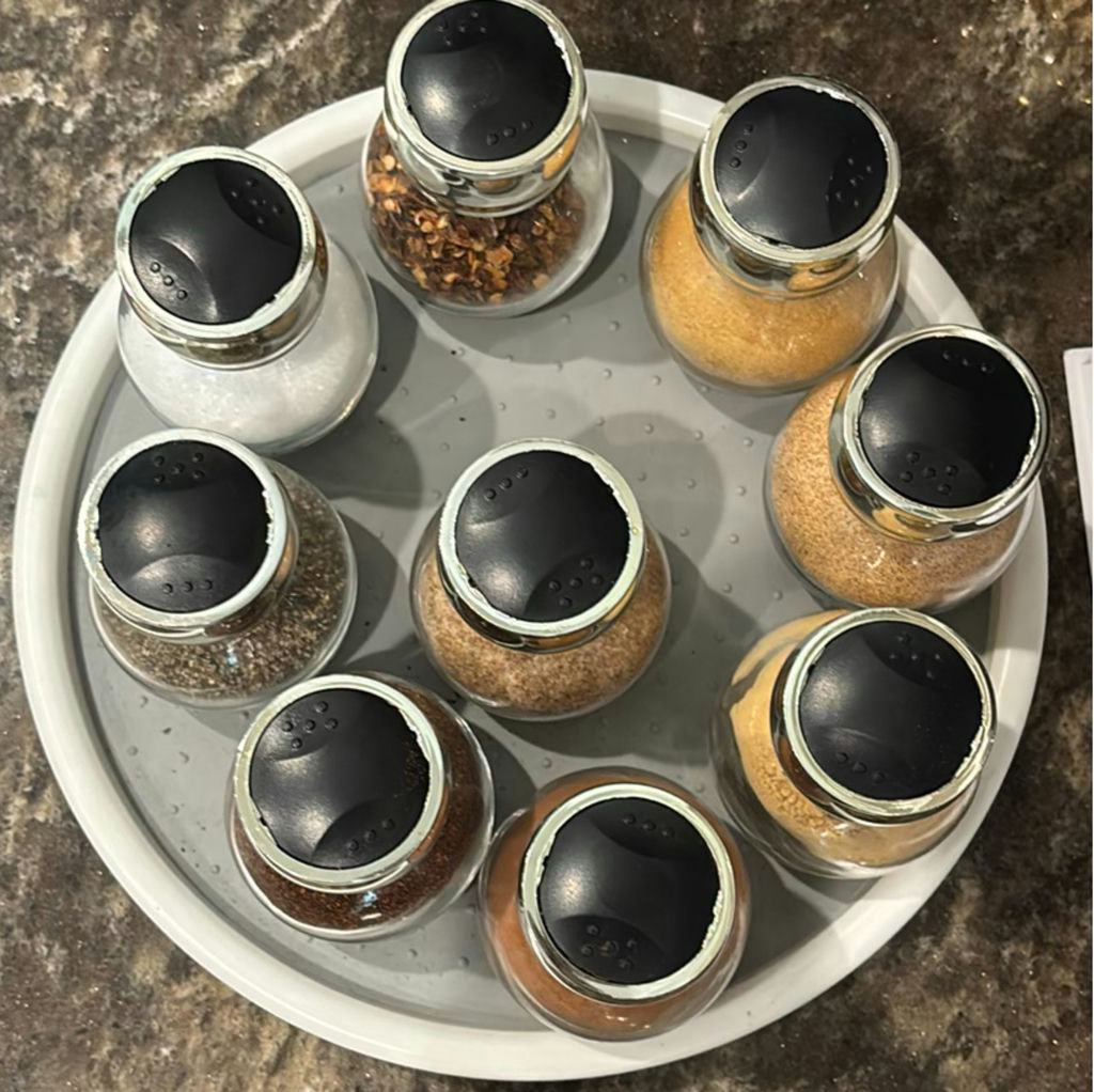 Threshold Pumpkin-Shaped Stoneware Tureen, Pedestal Bowl, and Spice Jar Set - image 7 of 9