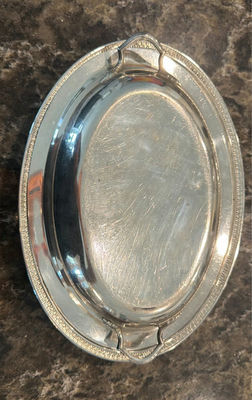 Assorted Oval Metal Serving Platters - Image 1 of 5
