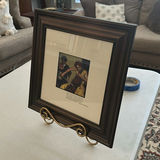 Framed Art Print with Quote and Metal Display Easel - thumbnail 1 of 5