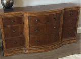 Solid Wood Nine-Drawer Dresser - thumbnail 1 of 5