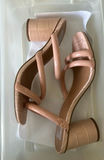 TOMS Red Wedge Heels and Dolce Vita Nude Block-Heel Sandals - thumbnail 3 of 8
