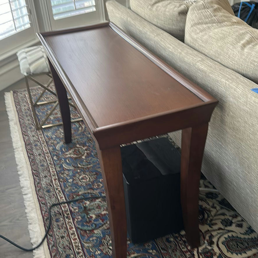 Wood Console/ Sofa Table - image 3 of 3