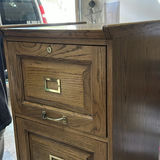 Four-Drawer Wooden Filing Cabinet - thumbnail 2 of 4