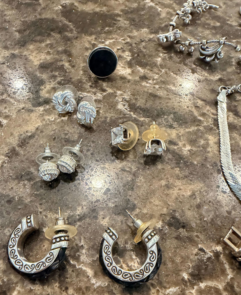 Assorted silver jewelry collection - image 3 of 6