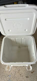 Assorted Plastic Planters and White Plastic Ice Chest with Cupholders - thumbnail 9 of 10