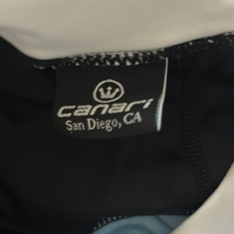 Under Armour Sports Bra, Purple One-Piece Swimsuit, and Canari Cycling Apparel - image 5 of 6
