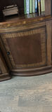 Large Solid Wood 4-Section Storage Cabinet with Paneled Doors and Shelves - thumbnail 12 of 12