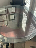 Round Glass-Top Table  - thumbnail 1 of 3