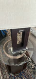 Table Lamp and Two Potted Artificial Plants - thumbnail 3 of 5