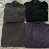 Four Saks Fifth Avenue Quarter-Zip Sweaters - thumbnail 1 of 14