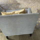 Upholstered Armchairs with Throw Pillow - thumbnail 3 of 6