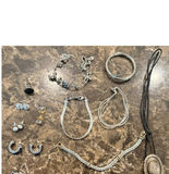 Assorted silver jewelry collection - thumbnail 1 of 6