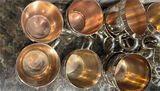 Six F.B. Rogers Silver on Copper Cups - thumbnail 6 of 6