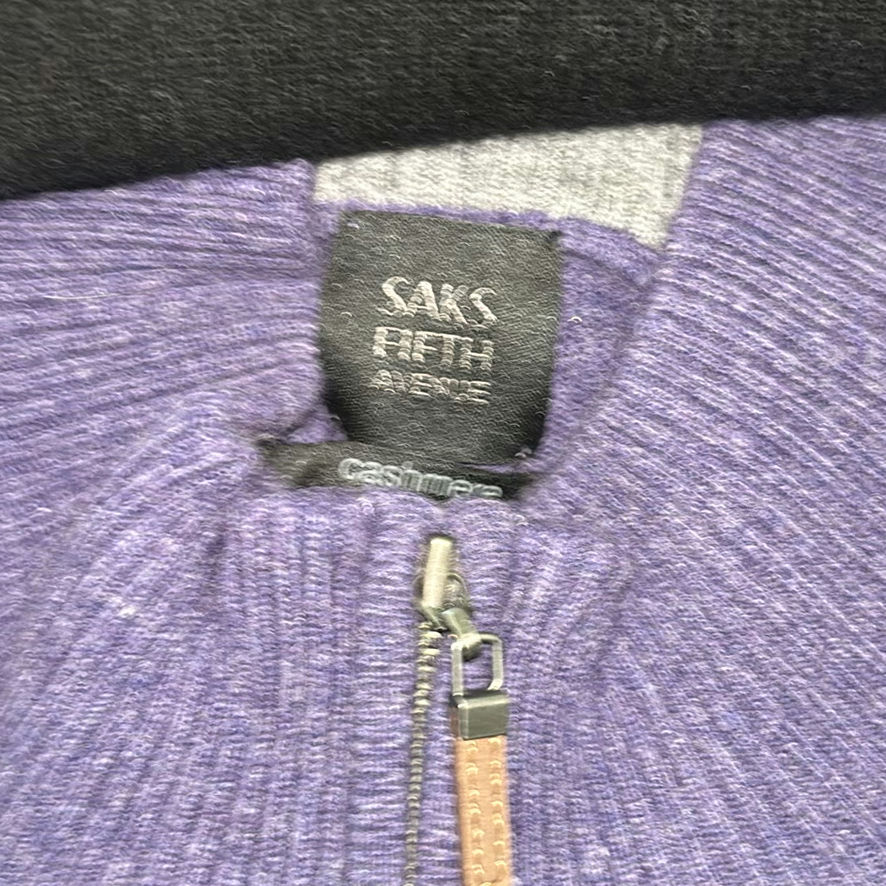 Four Saks Fifth Avenue Quarter-Zip Sweaters - image 2 of 14