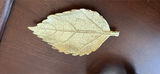 Metal Knot Sculpture and Leaf-Shaped Dish - thumbnail 2 of 3
