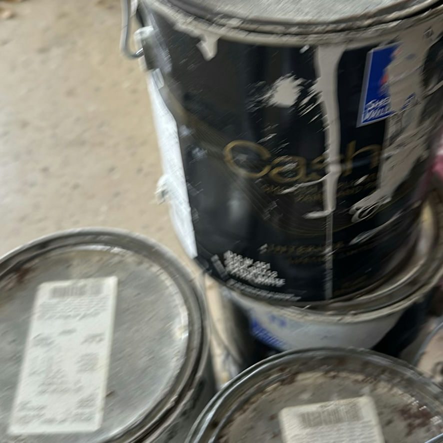 Assorted Paint and Wood Stain Cans  - image 2 of 8