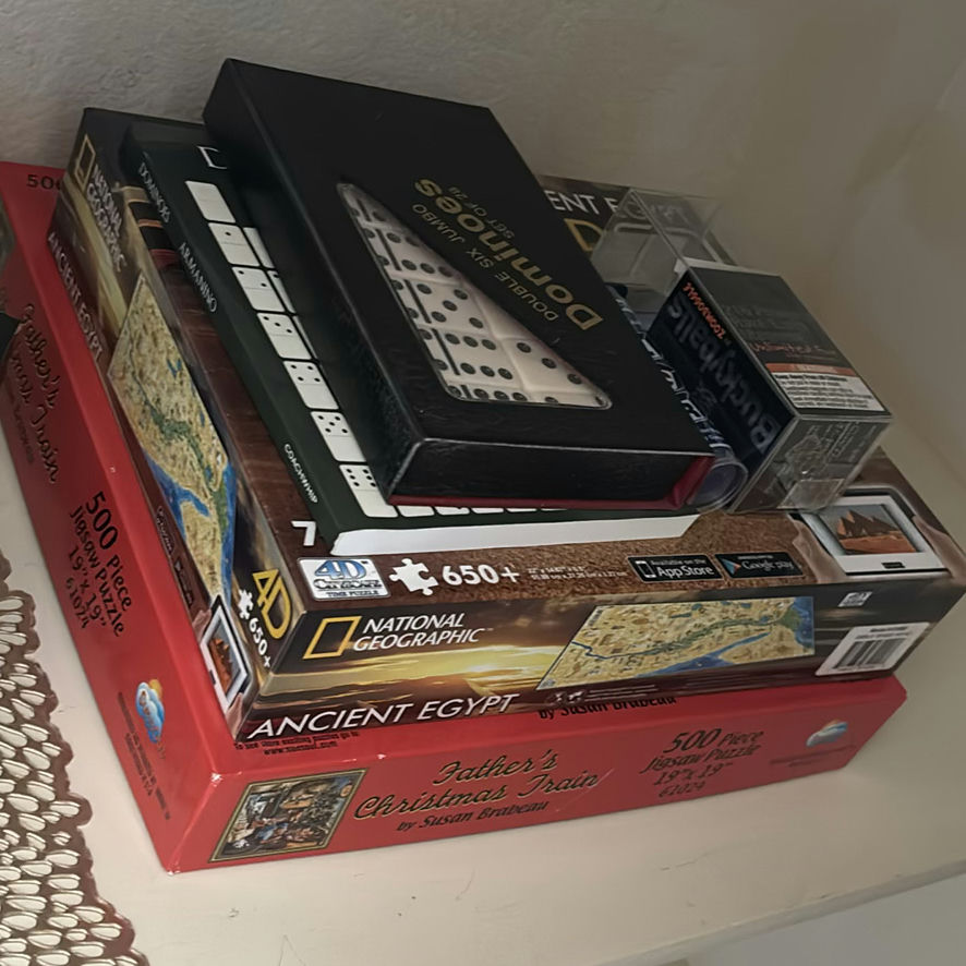 Assorted Craft Supplies, Art Books, and Puzzles - image 4 of 5