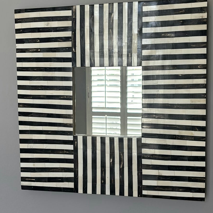 Framed Artwork Set and Decorative Wall Mirror - image 5 of 6