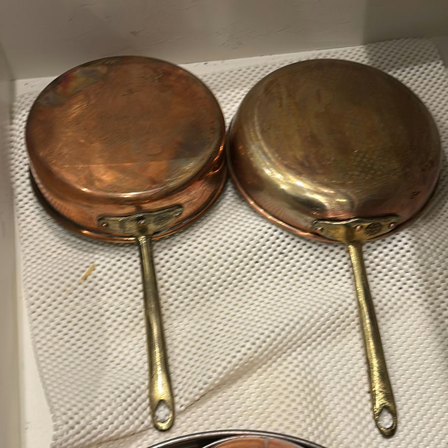 Two Ruffoni Copper Pots with Lids - image 13 of 22