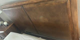 Wood Bed Frame/ Headboard and Footboard with Queen Mattress - thumbnail 3 of 8