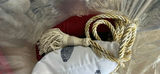 Assorted Decorative Pillows, Textile Items, and Braided Rope Tiebacks - thumbnail 4 of 5