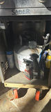 Saber gas grill with propane tank and cleaning supplies - thumbnail 5 of 6