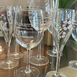Assorted Wine and Champagne Glasses with Stainless Steel Cocktail Shaker - thumbnail 7 of 8