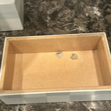 Bronze-finish on Plated Silver Serving Dish, and Storage Boxes - thumbnail 3 of 5