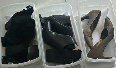 Three Pairs of Women's Shoes Including Stuart Weitzman and ABound - Image 1 of 7