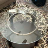 Round Glass Coffee Table - thumbnail 2 of 4