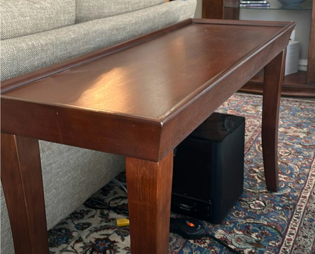 Wood Console/ Sofa Table - image 2 of 3