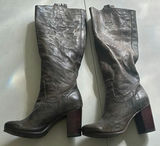 Two Pairs of Knee-High Heeled Boots - thumbnail 1 of 5