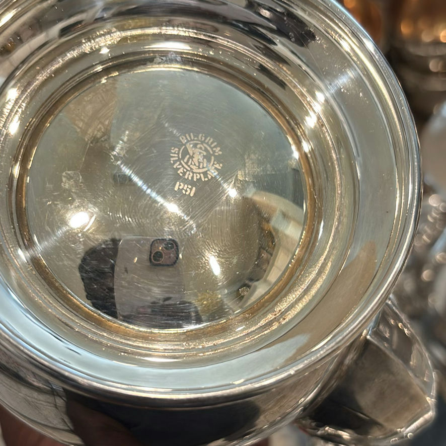 Silver-Plated Tea and Coffee Service with Tray - image 2 of 4