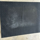 Leopard Print Rugs and Black Rubber Floor Mat - thumbnail 4 of 4