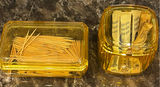Threshold Pumpkin-Shaped Stoneware Tureen, Pedestal Bowl, and Spice Jar Set - thumbnail 6 of 9