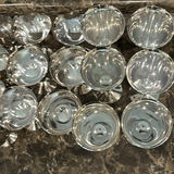 Collection of Silver-Tone Stemmed Goblets and Bowls - thumbnail 1 of 7