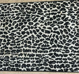 Leopard Print Rugs and Black Rubber Floor Mat - thumbnail 1 of 4
