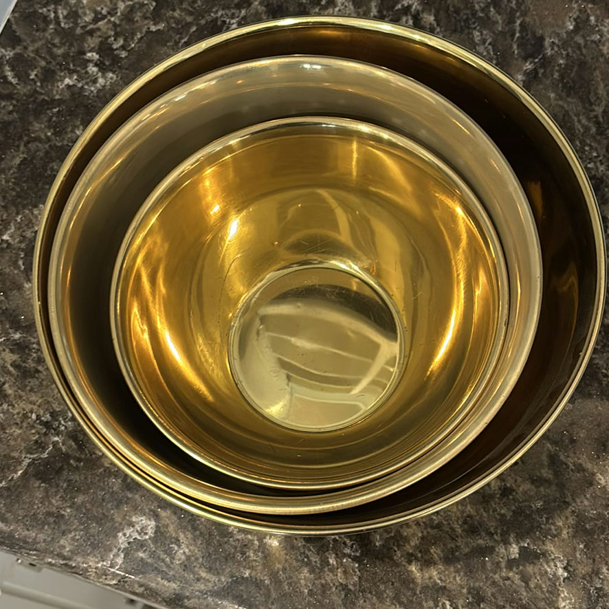 Assorted Glass Bowls and Metal Bowls - image 5 of 11