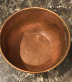 Copper Wine Chiller, Copper Bowl, and Three Handled Perforated Bowls - thumbnail 2 of 7