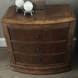 Three-Drawer Solid Wood Nightstands - thumbnail 3 of 5