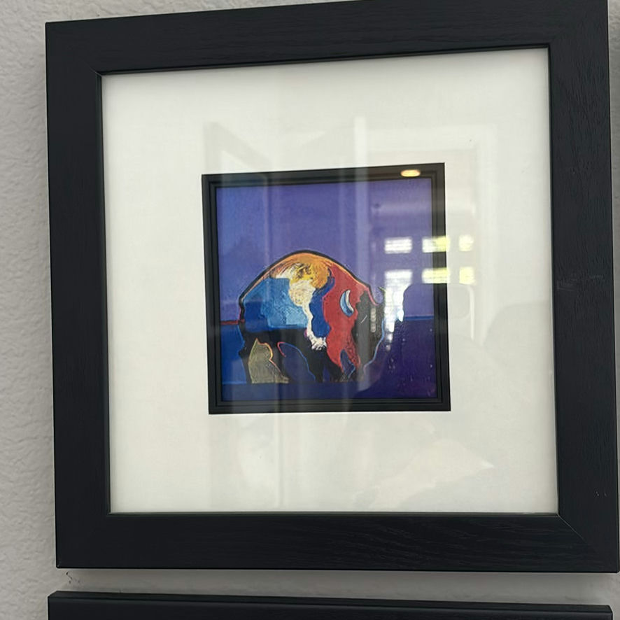 Framed Artwork Set and Decorative Wall Mirror - image 1 of 6