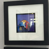 Framed Artwork Set and Decorative Wall Mirror - thumbnail 1 of 6