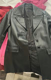 Red Blazer, Pink L.L.Bean Jacket, and Black Leather Jacket - thumbnail 5 of 5
