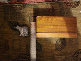 Hand Carved Star Marble Stone Box, Bear Figurine, and Ruler - thumbnail 5 of 6